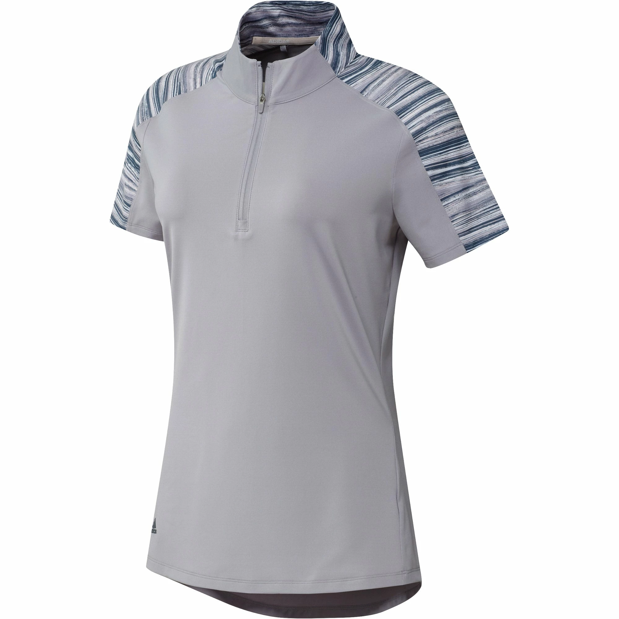 Adidas Golf Adidas Ultimate365 Printed Womens Short Sleeve Golf Polo 3 Adidas Golf Adidas Ultimate365 Printed Womens Short Sleeve Golf Polo