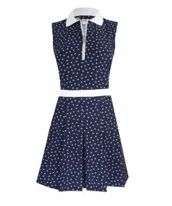 Daily Sports Eileen Navy Womens Sleeveless Golf Dress