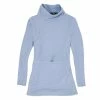 Polo Ralph Lauren RLX Microfleece Blue Cinch Waist Tunic Womens Golf Sweater -Wedges Sales 18953 BLUEHYACINTH db7fd2db f1b7 49a3 99e1 7597443bf53b