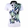 Daily Sports Kinsey Womens Short Sleeve Golf Polo -Wedges Sales 19461 WHITE100