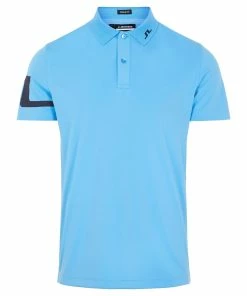 J.Lindeberg J. Lindeberg Heath Regular Fit Mens Golf Polo -Wedges Sales 19473 OCEANBLUE 7e29f062 9e7d 49af b8f3 5725d345c082