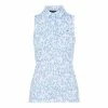 J.Lindeberg J. Lindeberg Dena Printed Womens Sleeveless Golf Polo 2021 -Wedges Sales 19689 ANIMALBLUEWHT 55d3b635 2b9a 4412 b2cb 38c13f78a0de