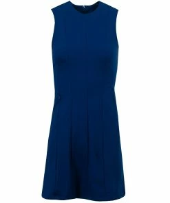 J.Lindeberg J. Lindeberg Jasmin Womens Sleeveless Golf Dress -Wedges Sales 19698 MIDNIGHTBLUE