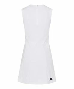 J.Lindeberg J. Lindeberg Jasmin Womens Sleeveless Golf Dress -Wedges Sales 19698 WHITE 1