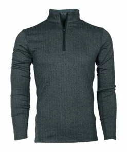 Greyson Herringbone Tate Mens Golf 1/4 Zip