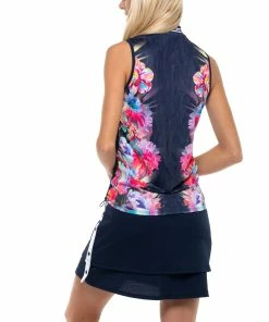 Lucky In Love Techno Tropic Bungee Zip Womens Sleeveless Golf Polo 7 Lucky In Love Techno Tropic Bungee Zip Womens Sleeveless Golf Polo -Wedges Sales 20447 MIDNIGHT401 2 a4556aec 9598 4ce0 a76a b3b6d0efac48
