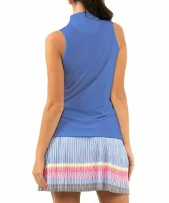Lucky In Love Charger Womens Golf Tank Top -Wedges Sales 20465 BLUEMARINE430 1