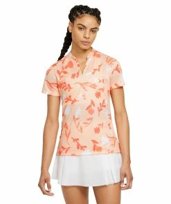 Nike Golf Nike Breathe Printed Womens Golf Polo -Wedges Sales 20523 CRIMSNTINT814 2a0f7c67 a90c 4584 a885 3814d987f12d