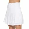 GGBlue Zippy 18in Womens Pleated Golf Skort 2 GGBlue Zippy 18in Womens Pleated Golf Skort -Wedges Sales 20902 BASICWHTB022