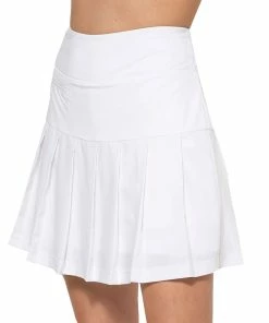 GGBlue Zippy 18in Womens Pleated Golf Skort