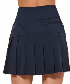 GGBlue Zippy 18in Womens Pleated Golf Skort 11 GGBlue Zippy 18in Womens Pleated Golf Skort -Wedges Sales 20902 NAVYB027 1
