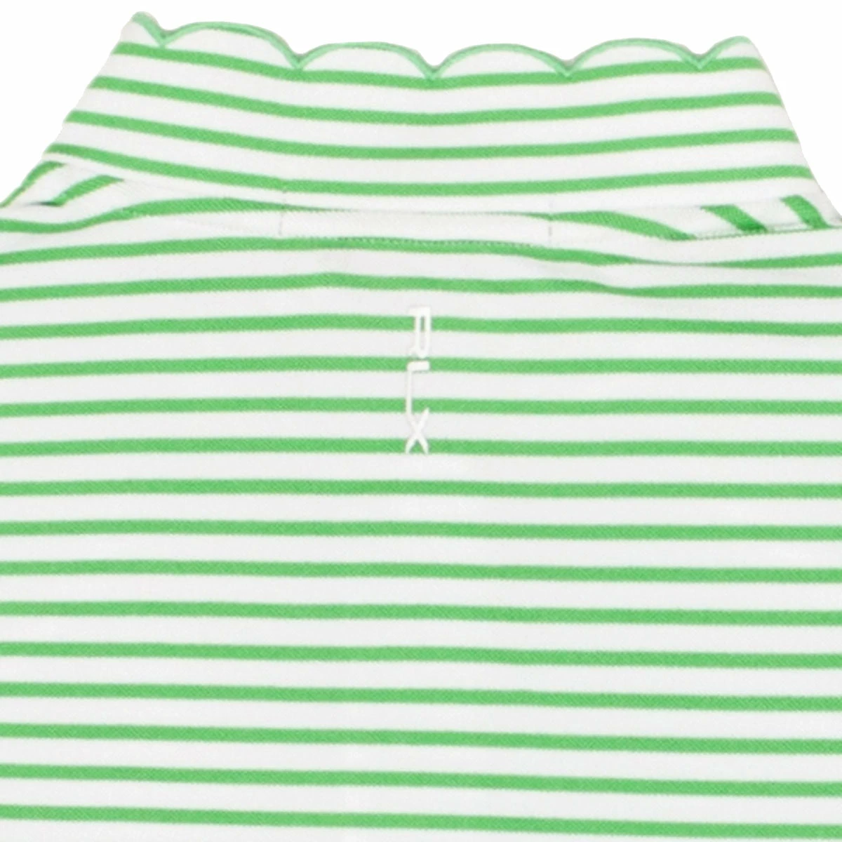 Polo Ralph Lauren RLX Mesh Mix Force Green Stripe Womens Sleeveless Golf Polo 4 Polo Ralph Lauren RLX Mesh Mix Force Green Stripe Womens Sleeveless Golf Polo - Image 2