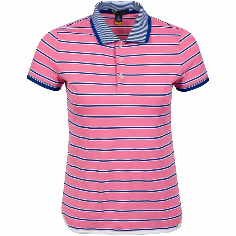 Polo Ralph Lauren Polo Golf Ralph Lauren Printed Shirttail Lauren Pink Womens Golf Polo 3 Polo Ralph Lauren Polo Golf Ralph Lauren Printed Shirttail Lauren Pink Womens Golf Polo