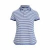 Polo Ralph Lauren Ralph Lauren Golf Printed Shirttail Trooper Royal Womens Golf Polo -Wedges Sales 20941 TROOPRRYLWHT 53d214b7 f91e 4195 8164 eb7e3509160d