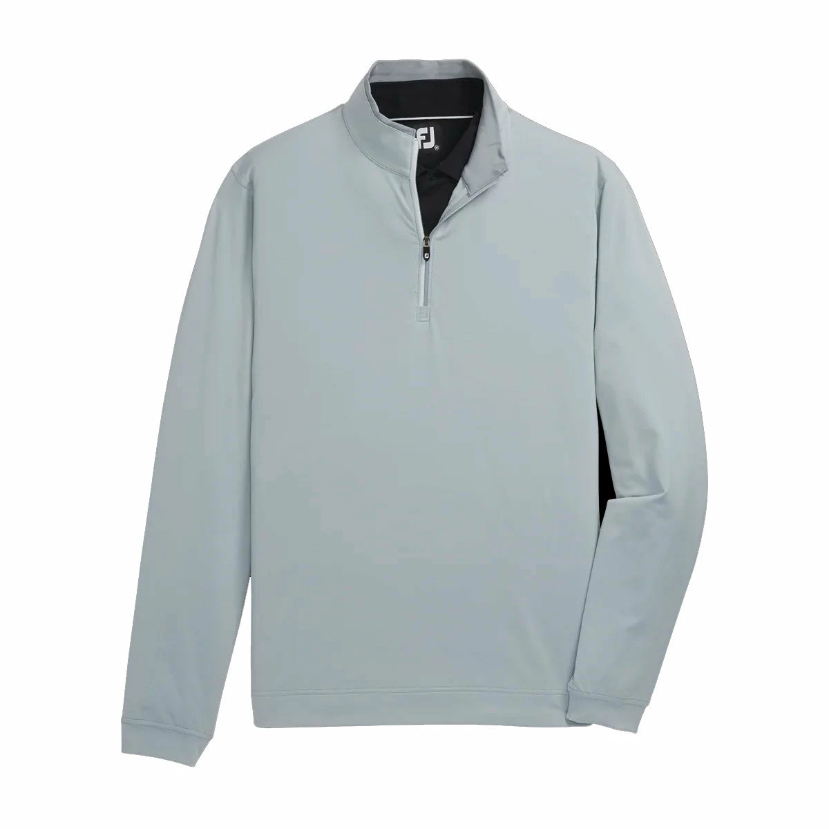 FootJoy Lightweight Stripe Grey Mens Golf 1/4 Zip Pullover 3 FootJoy Lightweight Stripe Grey Mens Golf 1/4 Zip Pullover