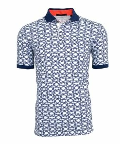 Greyson Butterfly Diaries Arctic Mens Golf Polo