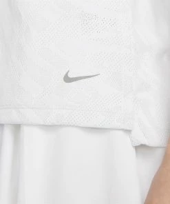 Nike Golf Nike Dri-FIT Victory Jacquard Womens Golf Polo -Wedges Sales 21349 PHOTONDUST025 2