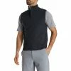FootJoy Stretch Jersey Mens Golf 1/4 Zip Vest -Wedges Sales 21659 BLACK 64862c2f 35ed 4d44 9797 06adc4487486