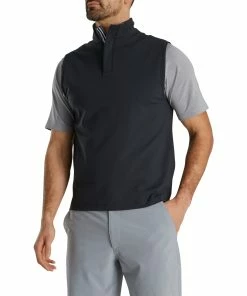 FootJoy Stretch Jersey Mens Golf 1/4 Zip Vest