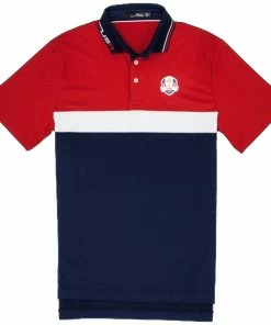 Polo Ralph Lauren RLX Ralph Lauren Ryder Cup Air Tech Pique Mens Golf Polo