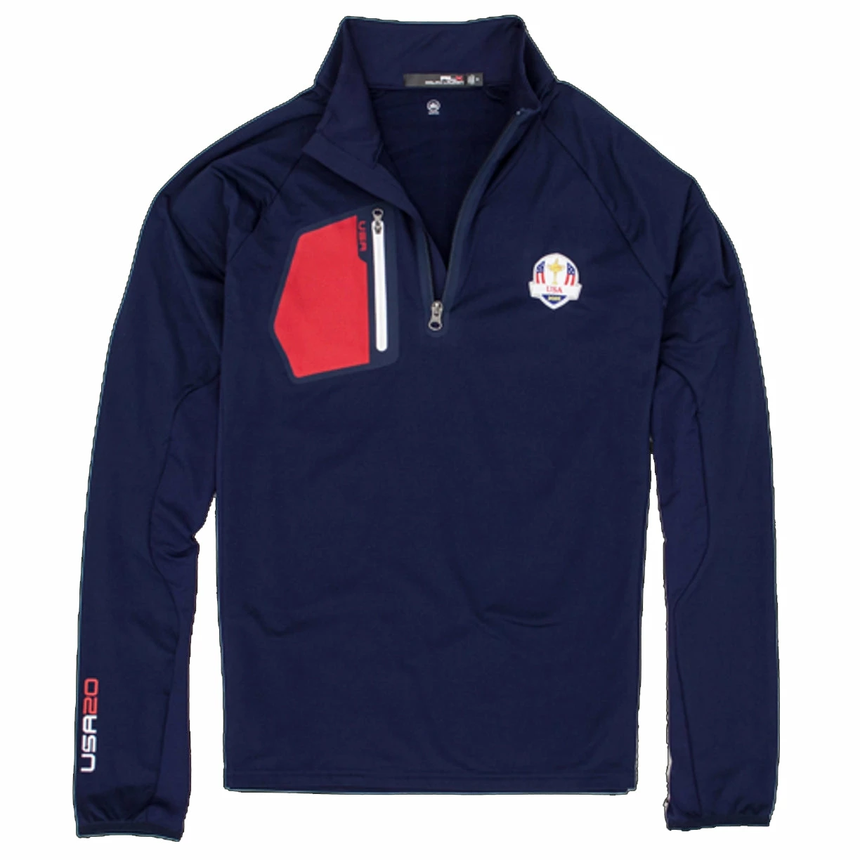 Polo Ralph Lauren RLX Ralph Lauren Ryder Cup RLX Driver Mens Golf 1/2 Zip 3 Polo Ralph Lauren RLX Ralph Lauren Ryder Cup RLX Driver Mens Golf 1/2 Zip