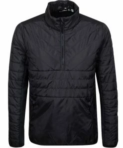 Polo Ralph Lauren RLX Ralph Lauren Performance Black Womens Golf 1/2 Zip Pullover