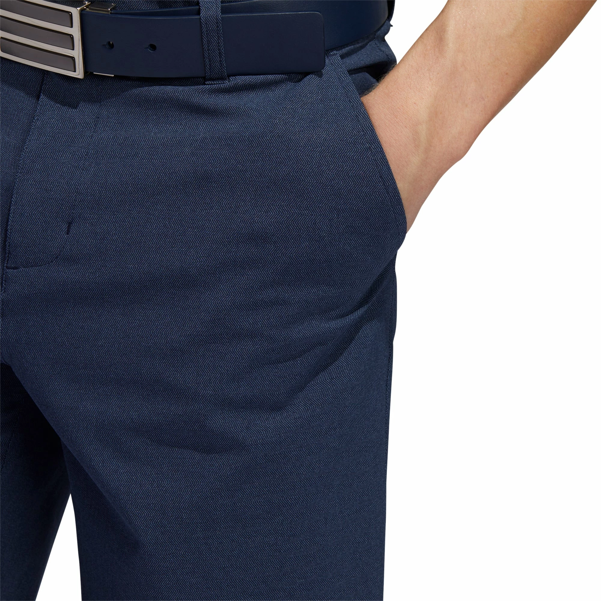 Adidas Golf Adidas Ultimate Club Novelty Pinstripe 10.5in Navy Mens Golf Shorts 5 Adidas Golf Adidas Ultimate Club Novelty Pinstripe 10.5in Navy Mens Golf Shorts - Image 3