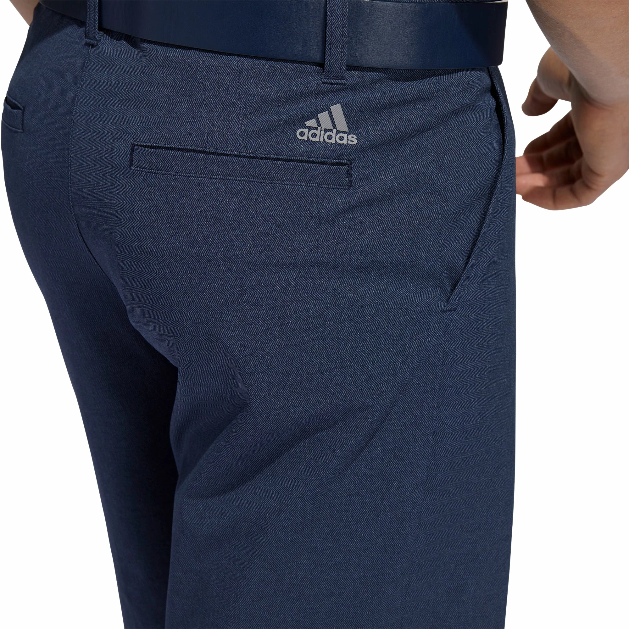 Adidas Golf Adidas Ultimate Club Novelty Pinstripe 10.5in Navy Mens Golf Shorts 6 Adidas Golf Adidas Ultimate Club Novelty Pinstripe 10.5in Navy Mens Golf Shorts - Image 4