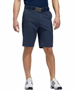 Adidas Golf Adidas Ultimate Club Novelty Pinstripe 10.5in Navy Mens Golf Shorts