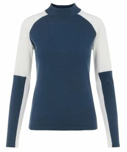 J.Lindeberg J. Lindeberg Leila Knitted Orion Blue Womens Golf Sweater