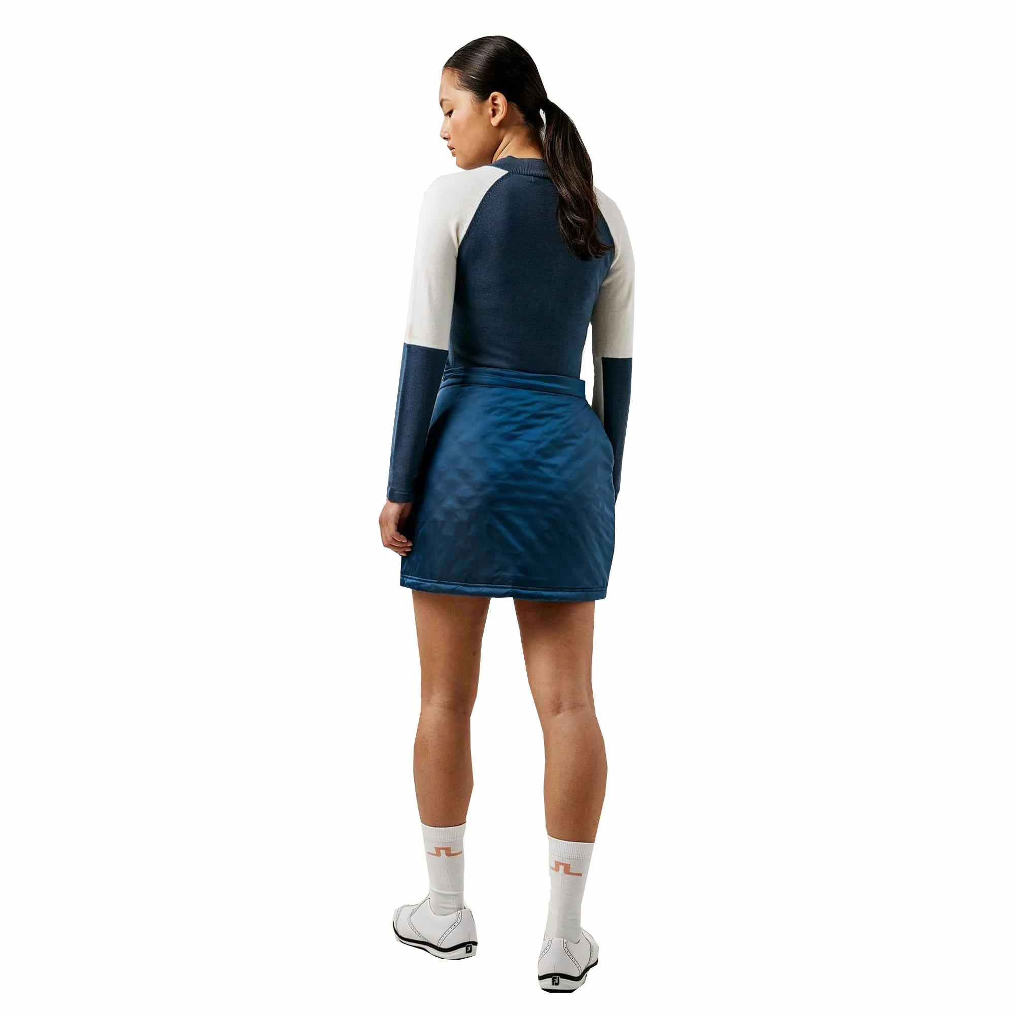 J.Lindeberg J. Lindeberg Leila Knitted Orion Blue Womens Golf Sweater 5 J.Lindeberg J. Lindeberg Leila Knitted Orion Blue Womens Golf Sweater - Image 3