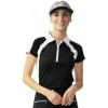 Daily Sports Roxa Black Womens Cap Sleeve Golf Polo 1 Daily Sports Roxa Black Womens Cap Sleeve Golf Polo -Wedges Sales 22458 BLACK999 5d8fb5a5 707b 449c be93 17c7f345b690