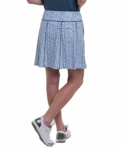 Fairway & Greene Leelee 18in Womens Golf Skort -Wedges Sales 22534 PEARLNEWPORT 1