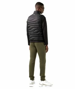 J.Lindeberg J. Lindeberg Cliff Light Down Black Mens Golf Vest -Wedges Sales 22547 BLACK9999 2