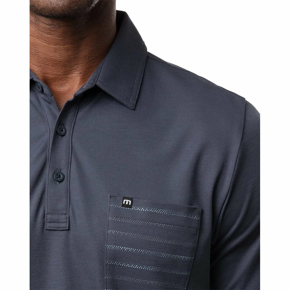 TravisMathew Brief Hiatus Mens Golf Polo 4 TravisMathew Brief Hiatus Mens Golf Polo - Image 2
