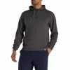 FootJoy Lightweight Heather Charcoal Mens Golf Hoodie -Wedges Sales 22725 HTHRCHARCOAL