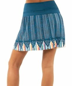 Lucky In Love Borderline Pleated Indigo 17.25in Womens Golf Skort -Wedges Sales 22874 INDIGO402 2 49d767cf 400f 48a7 aff5 ec60ccd63ae1