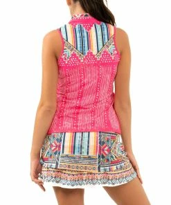 Lucky In Love Pretty In Ink Womens Golf Tank Top 7 Lucky In Love Pretty In Ink Womens Golf Tank Top -Wedges Sales 22876 SHOCKNGPNK645 2