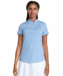 PUMA Golf Puma MATTR Hibiscus Womens Golf Polo