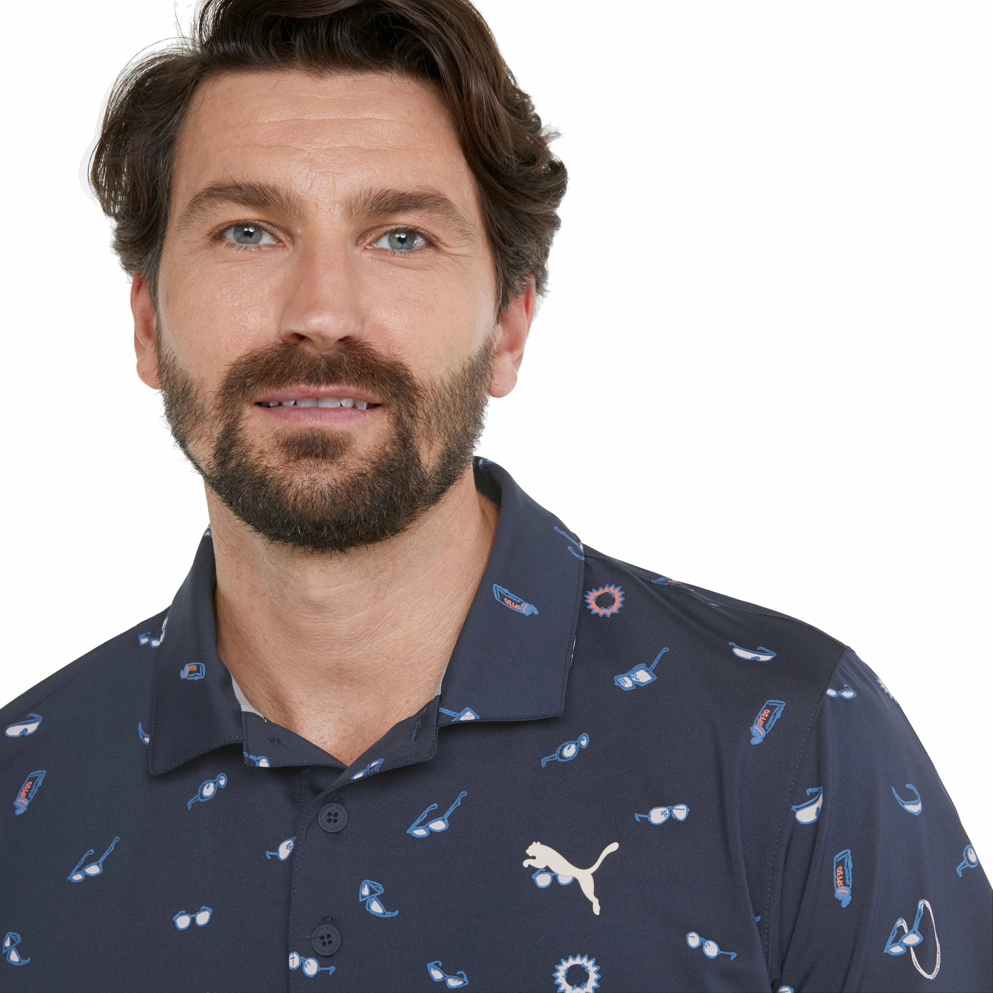 PUMA Golf Puma MATTR Sunnies Mens Golf Polo 4 PUMA Golf Puma MATTR Sunnies Mens Golf Polo - Image 2