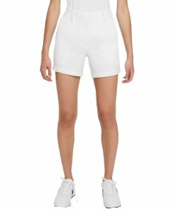 Nike Golf Nike Dri-FIT Victory 5in White Womens Golf Shorts