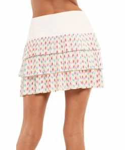 Lucky In Love Arrowhead White Womens Golf Skort -Wedges Sales 23627 WHITE110 1