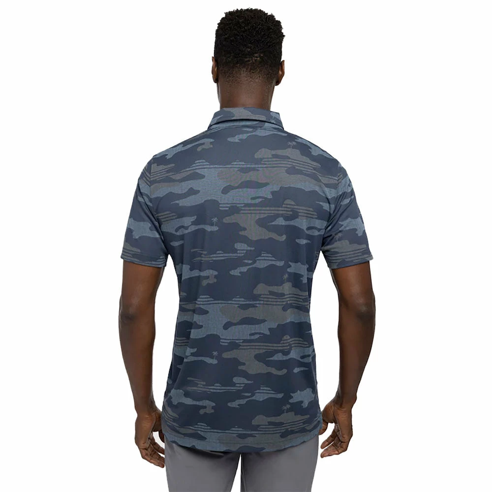 TravisMathew Heater Camo Mens Golf Polo 6 TravisMathew Heater Camo Mens Golf Polo - Image 4