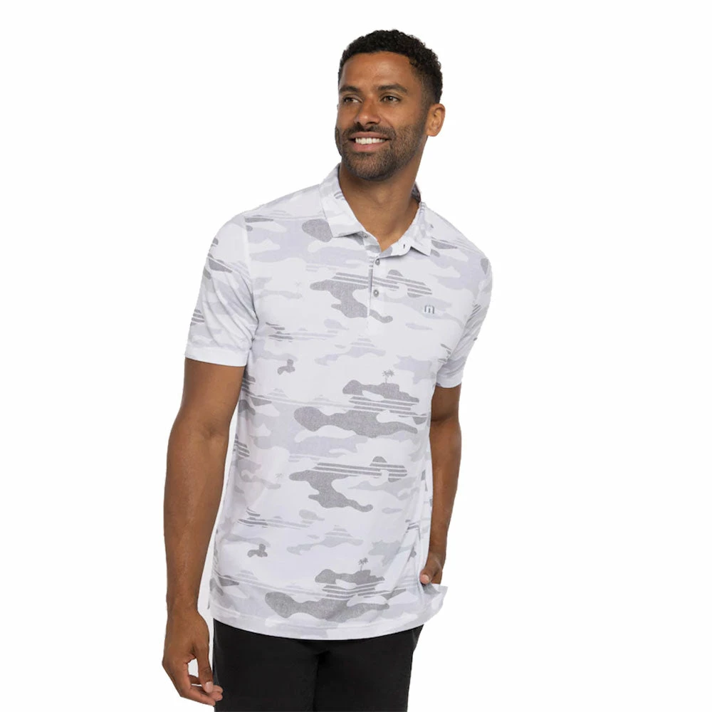 TravisMathew Heater Camo Mens Golf Polo 9 TravisMathew Heater Camo Mens Golf Polo - Image 7