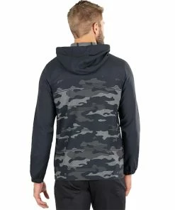 TravisMathew Mosquito Mayhem Mens Golf Jacket 7 TravisMathew Mosquito Mayhem Mens Golf Jacket -Wedges Sales 24469 BLACK0BLK 2