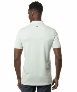 TravisMathew Infinite Wishes Mens Golf Polo -Wedges Sales 24475 HTHRGREEN3HNP 2 954cfa53 54f3 4513 af22 90857ef55c2b
