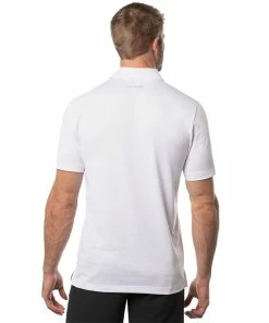 TravisMathew Just One More Mens Golf Polo -Wedges Sales 24504 WHITE1WHT 2 0e710fe6 6257 4885 9df0 2df069e59622
