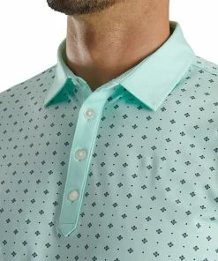 FootJoy Athletic Fit Deco Print Mint Mens Golf Polo 7 FootJoy Athletic Fit Deco Print Mint Mens Golf Polo -Wedges Sales 24686 MINTNAVY 2 a3d5e74d e63f 4cb9 b6e9 7c511d714d1c