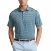 Polo Ralph Lauren RLX Ralph Lauren Lightweight Airflow Feed Stripe Green Mens Golf Polo -Wedges Sales 24926 OUTBKGREENLIB f1d36375 d056 4ee4 a8ae 1efa4f088254
