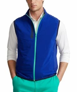 Polo Ralph Lauren RLX Ralph Lauren Techy Terry Heritage Royal Mens Golf Vest